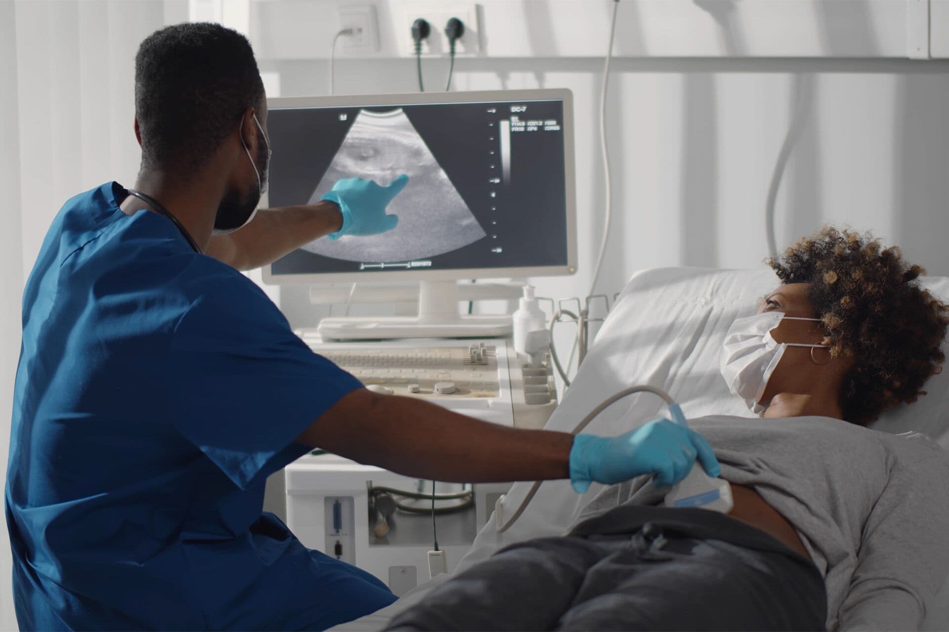 Image for Diagnostic Medical Imaging department showing black medical professionals.